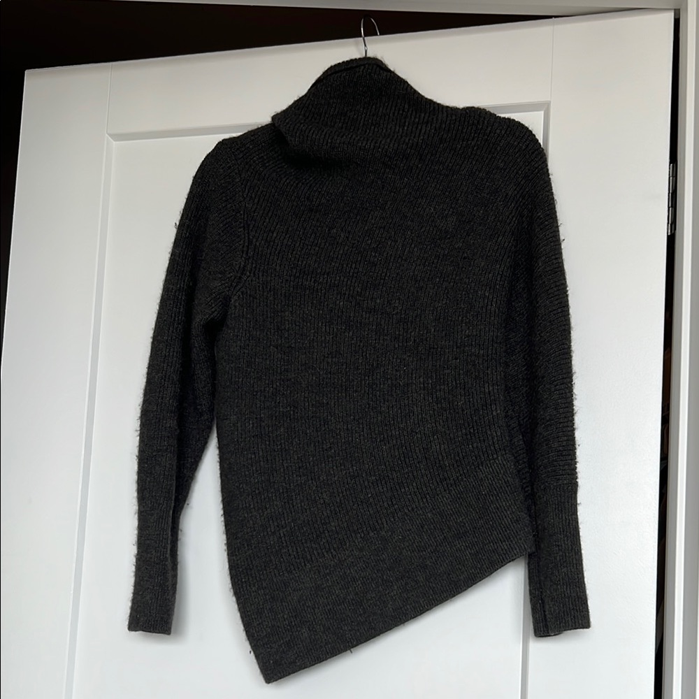 COS Dark Gray Turtleneck Sweater